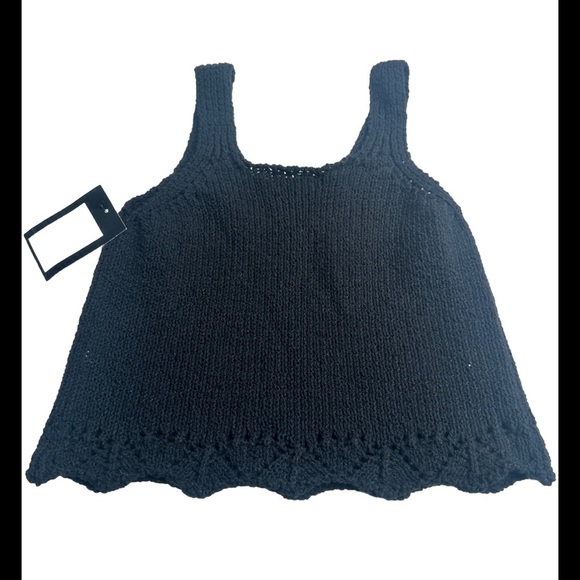 Art Class Girls Sleeveless Knit  Crochet Top Sleeveless Top Size M(8) - Picture 2 of 9